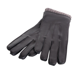 Gants Cuir Fynch-Hatton Noir