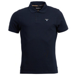 Polo Tartan Piqué Barbour Bleu
